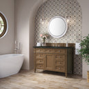 James Martin Brittany 48" Single Bathroom Vanity, Saddle Brown