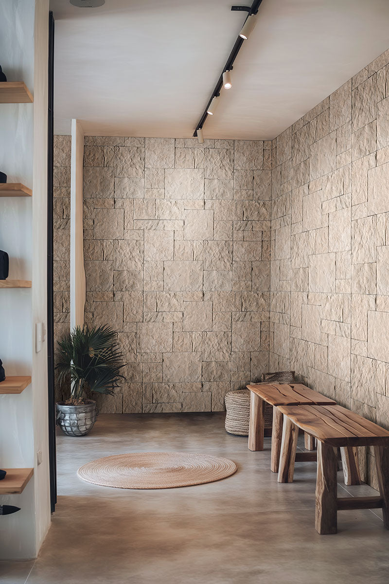 MSI Oakwood Beige Stacked Stone, photo 4 of 6