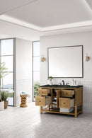 James Martin Breckenridge 48" Single Bathroom Vanity, Light Natural Oak
