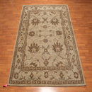 8x10 Moss, Tan Hand Knotted Wool Arts & Crafts Tibetan Area Rug