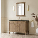 James Martin Kinnsden 48" Single Bathroom Vanity, Weathered Oak