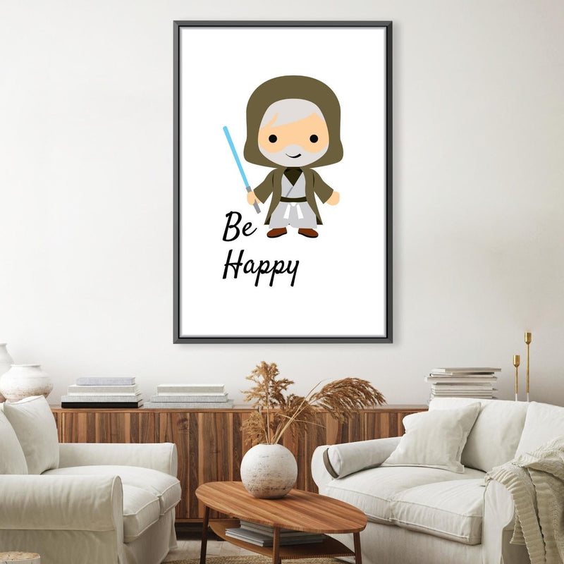 Obi Happy Wan Canvas