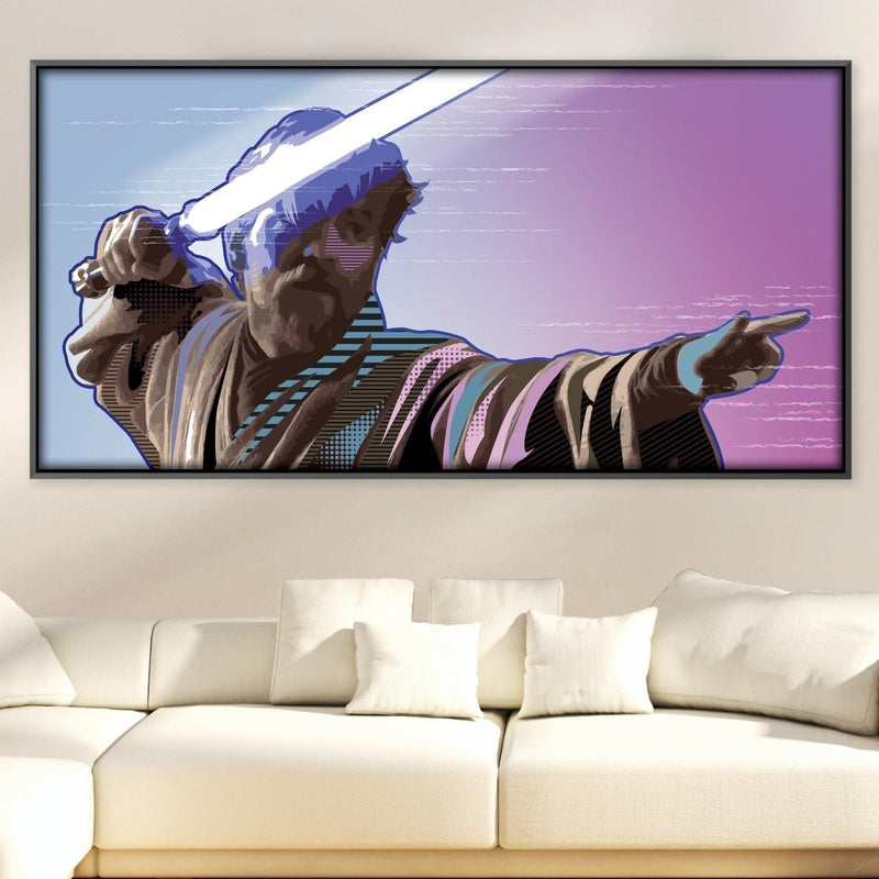 Obi Wan Battle Canvas