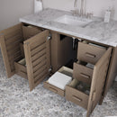 James Martin Portland 48" Single Bathroom Vanity, Whitewashed Walnut