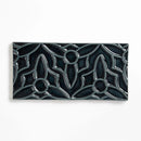Obsidian Crackled Barcelona Ceramic Accent Tiles 4x8