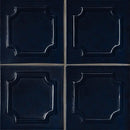 Obsidian Crackled Era Ombre Ceramic Accent Tiles 6x6