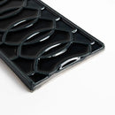 Obsidian Crackled Vienna Ceramic Accent Tiles 4x8
