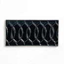 Obsidian Crackled Vienna Ceramic Accent Tiles 4x8