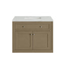 James Martin Chicago 36" Single Bathroom Vanity, Walnut Whisper