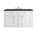 James Martin Chicago 48" Single Bathroom Vanity, Glossy White