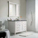 James Martin Brittany 48" Single Bathroom Vanity, Bright White