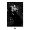 Ocean Constellation Canvas