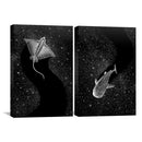 Ocean Constellation Canvas