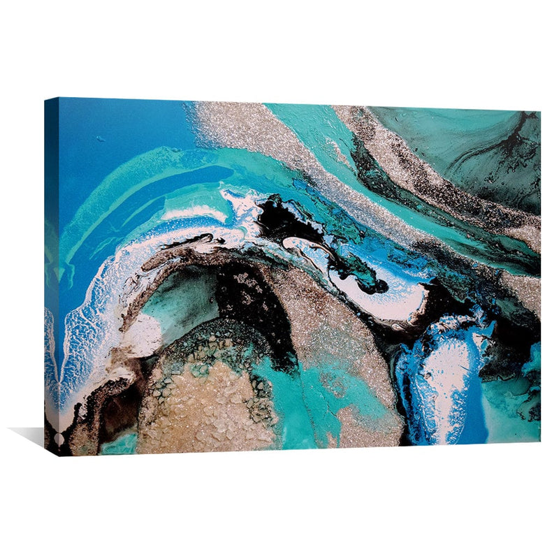 Ocean Geode Canvas