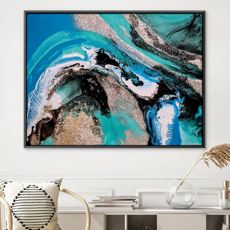 Ocean Geode Canvas