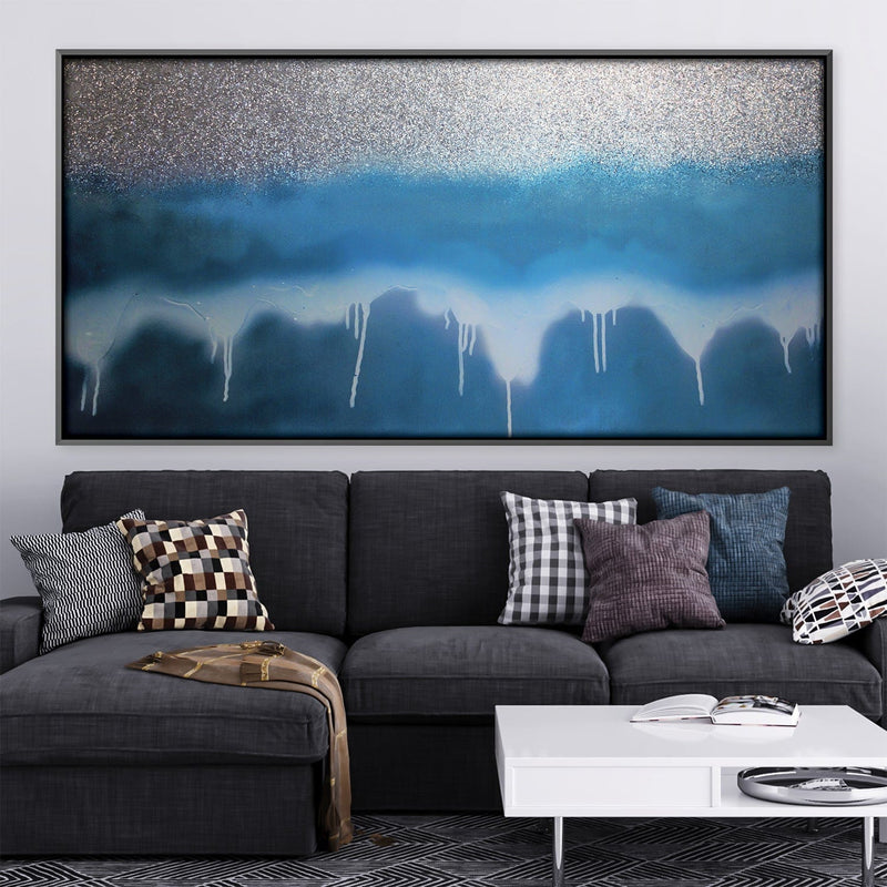 Ocean Shimmer Canvas