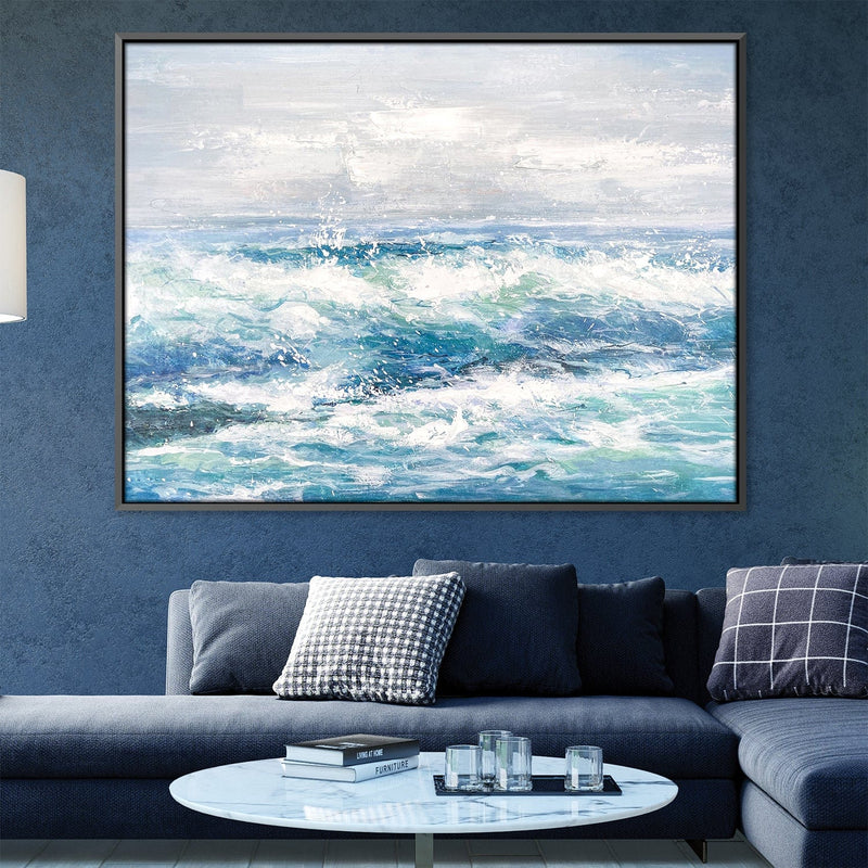 Ocean Waves Oil Painting