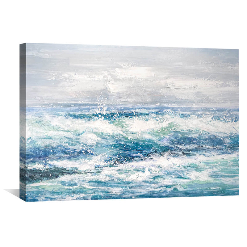 Ocean Waves Oil Painting