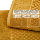 Cotton Diamond Waffle Weave Bath Towel Set - Grayson Collection by Great Bay Home