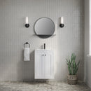 James Martin Chianti 20" Single Bathroom Vanity, Glossy White