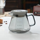 Octagonal glass coffee kettle kitchen faceted clear dripper by Decorbites