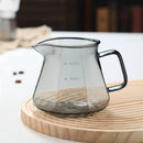 Octagonal glass coffee kettle kitchen faceted clear dripper by Decorbites