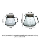 Octagonal glass coffee kettle kitchen faceted clear dripper by Decorbites
