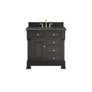 James Martin Brookfield 36" Single Bathroom Vanity, Black Onyx