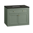 James Martin Chicago 36" Single Bathroom Vanity, Smokey Celadon