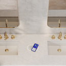 James Martin Brittany 72" Double Bathroom Vanity, Smokey Celadon