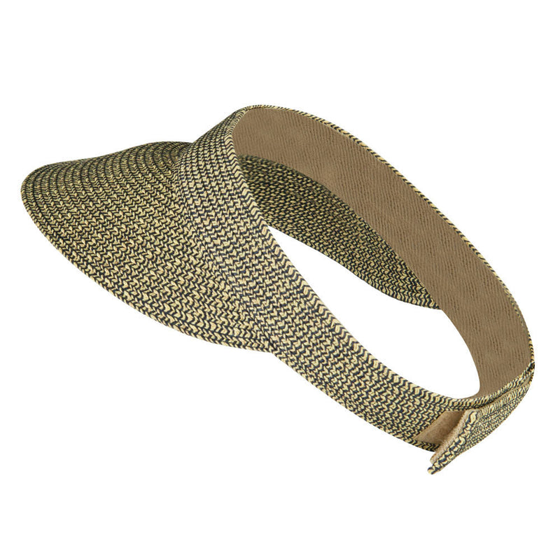 UPF 50+ Tweed Poly Braid Gardening Visor