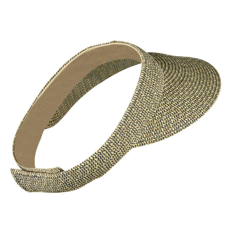 UPF 50+ Tweed Poly Braid Gardening Visor