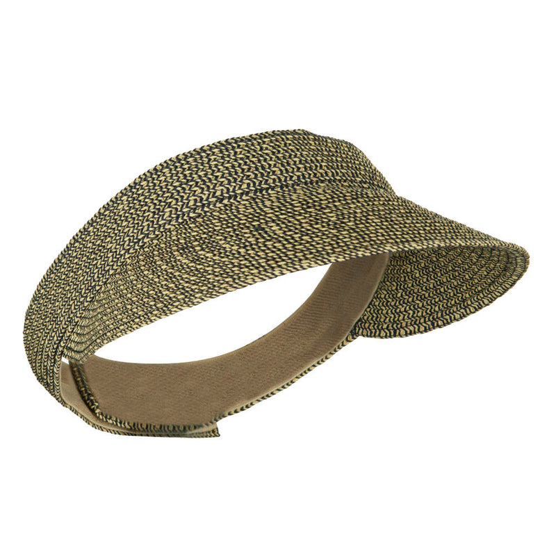 UPF 50+ Tweed Poly Braid Gardening Visor