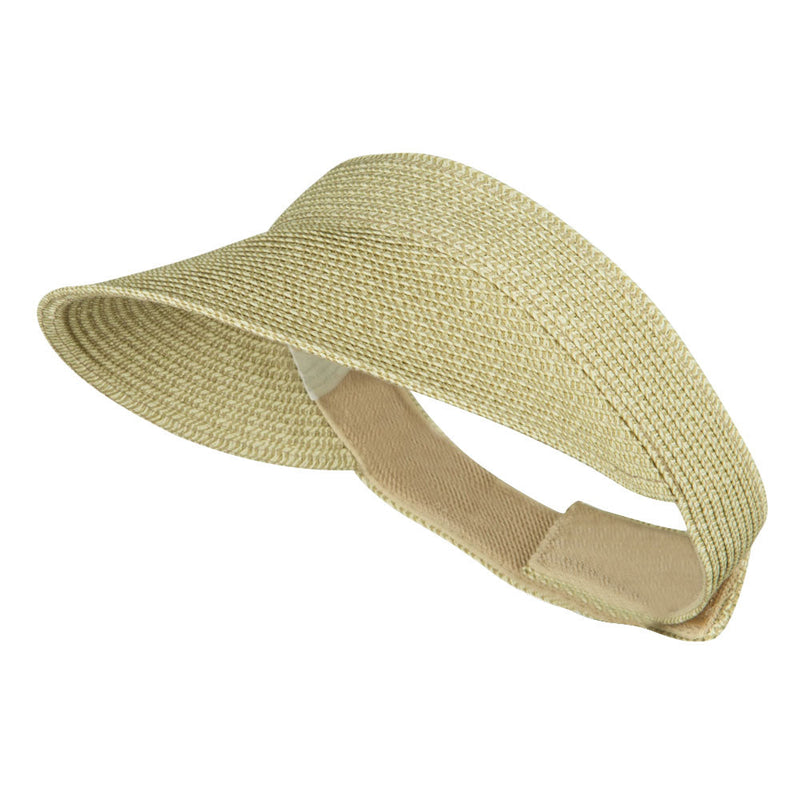 UPF 50+ Tweed Poly Braid Gardening Visor