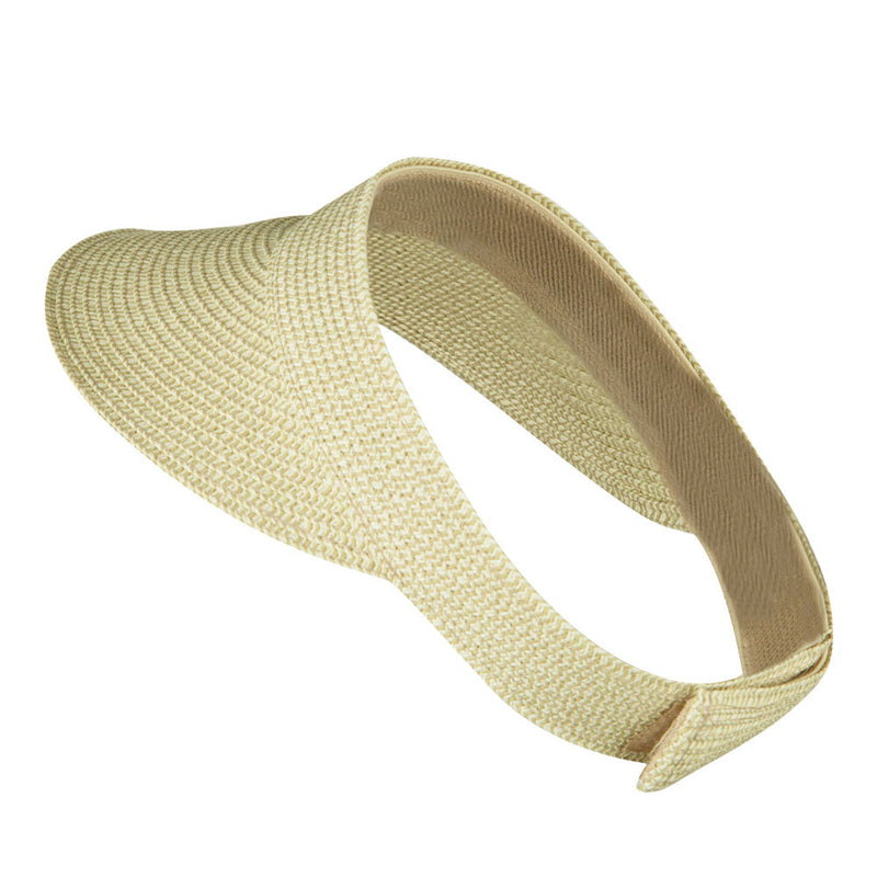 UPF 50+ Tweed Poly Braid Gardening Visor