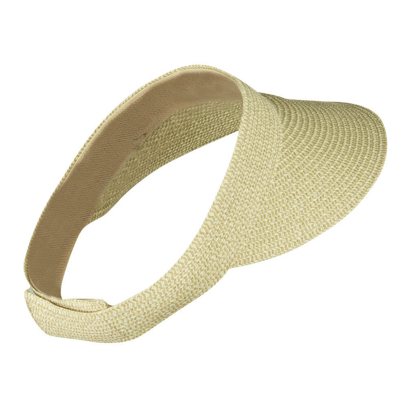 UPF 50+ Tweed Poly Braid Gardening Visor