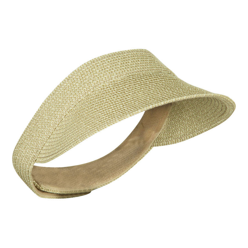 UPF 50+ Tweed Poly Braid Gardening Visor