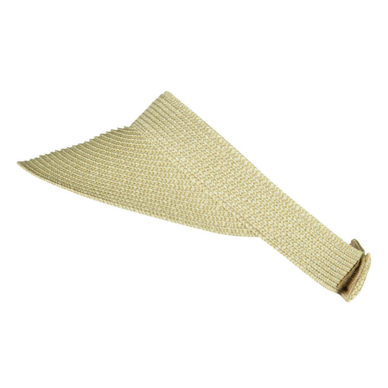 UPF 50+ Tweed Poly Braid Gardening Visor