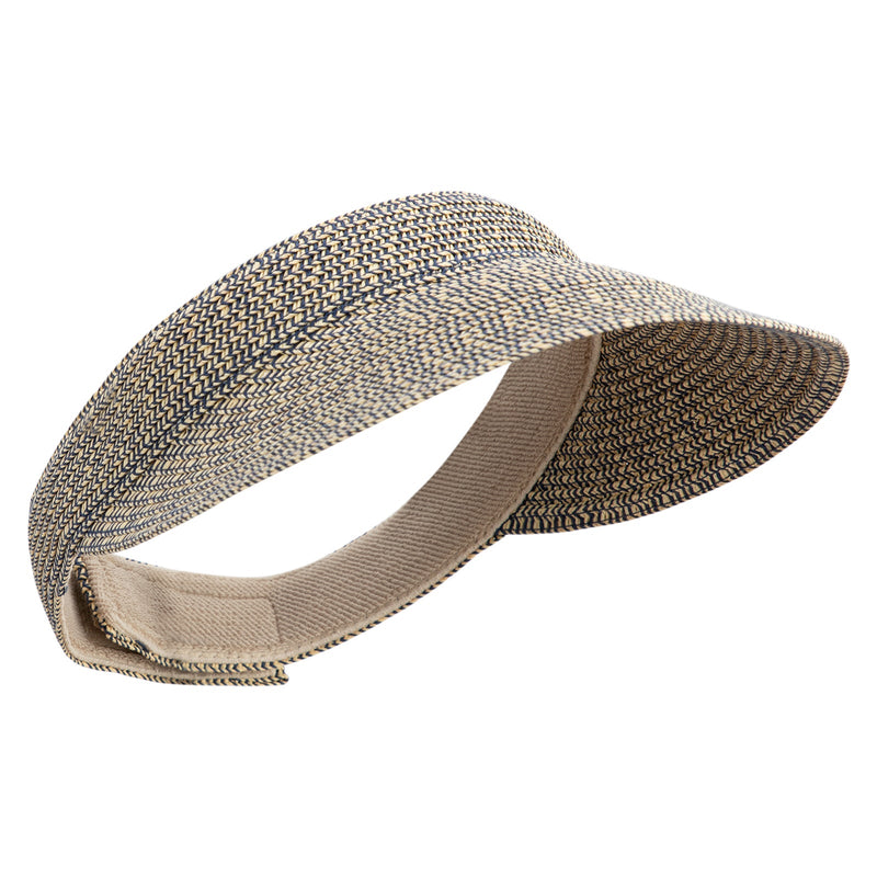 UPF 50+ Tweed Poly Braid Gardening Visor