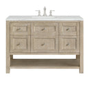 James Martin Breckenridge 48" Single Bathroom Vanity, Whitewashed Oak
