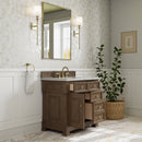 James Martin Brookfield 36" Single Bathroom Vanity, Pecan