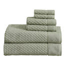 Cotton Diamond Waffle Weave Bath Towel Set - Grayson Collection by Great Bay Home