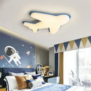 GobekUsa Airplane Ceiling Chandelier LED Light for Children's Room Decor