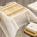 Off-white cotton tofu maker cloth for kitchen homemade cheese by Decorbites