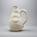 GobekUsa Handmade Irregular Grain Ceramic Vase for Home Floral Arrangements