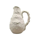 GobekUsa Handmade Irregular Grain Ceramic Vase for Home Floral Arrangements