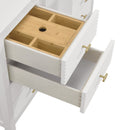 James Martin Myrrin 48" Single Bathroom Vanity, Bright White
