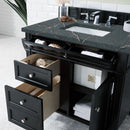 James Martin Brittany 36" Single Bathroom Vanity, Black Onyx