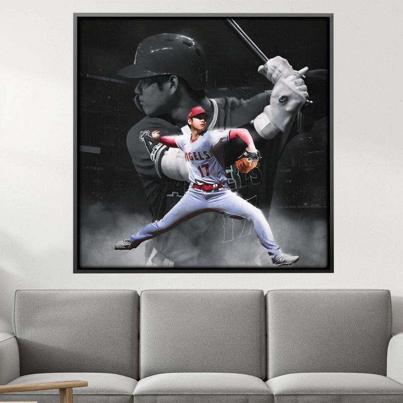 Ohtani Dual Warrior Canvas