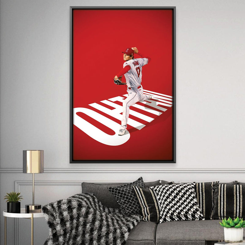 Ohtani Fastball Canvas